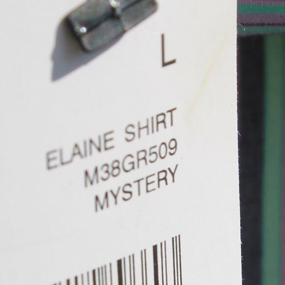 Tahari Women's Striped Paisley Elaine Shirt Casual Button Down Size L - Picture 12 of 16